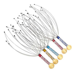 L&L Head Massager Neck Scalp Anti-Stress Octopus 12 Claw Equipment Tool Acupuncture Relaxing Relief Alatan Urut Kepala Leher Hilangkan Tekanan