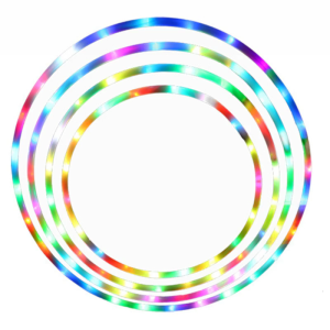 60/70/80/90cm Glowing Dance Hoop for Kids Adults for Play in the Night Favourite Halloween Presents Lose Weight Present