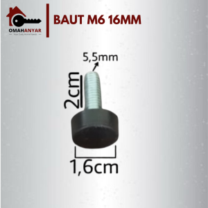 (1 BKS=100 PCS) Stabil Adjuster Kursi Kaki Meja Goyang