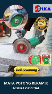 NISUKA Diamond Wheel Dry 4 inch mata potong keramik batu granit kering-1pcs