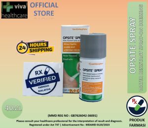 Smith & Nephew Opsite Spray 40ml Post-Op Waterproof Dressings Postop S&N 施樂輝噴霧膠布防水抗菌 66000679 66004979 66004980 86300301