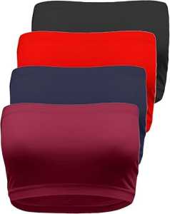 korean tube crop top kemben scuba murah elastis big size