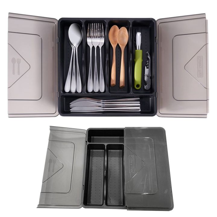 Buy Clear Cosetic Storage Organizer/Display Tray, 16 Copartents, With Gold Ba