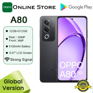0ppo A80 5G 12+512GB Screen 6.67-inch Mediatek Dimensity 6300 Battery 5100mAh 45W Fast Charging