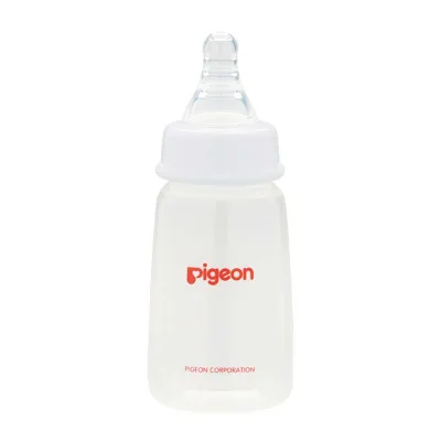Pigeon (PIGEON) Slim Neck PP Bottle w Peristaltic Nipple 120ml