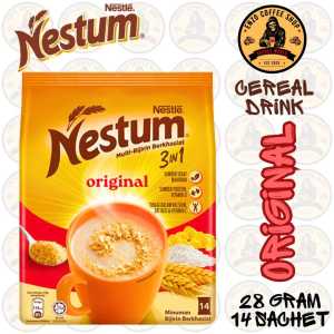 Nestum Original Cereal Drink 3 in 1 Multi-Bijirin Berkhasiat 28 Gram 14 Sachet