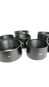 Hood ฮู้ดเหล็ก 10 ขนาด 40.5/43/46/49/52/55/58/62/67/72 for Canon Nikon Sony for Olympus Pentax camera lens ความสูงของHood 3.5 cm