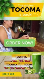 TOCOMA/KLEENENFIT Food Supplement Mixed Fruit & Vegetable - 1 Box 7 Sachets