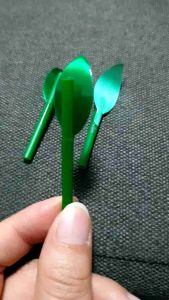 ใบส้ม ใบไม้ ก้านใบส้ม (50 ชิ้น) ใบริบบิ้น จุกส้ม ใบส้มสำเร็จ ก้านส้ม ตกแต่งเหรียญโปรยทาน Diy