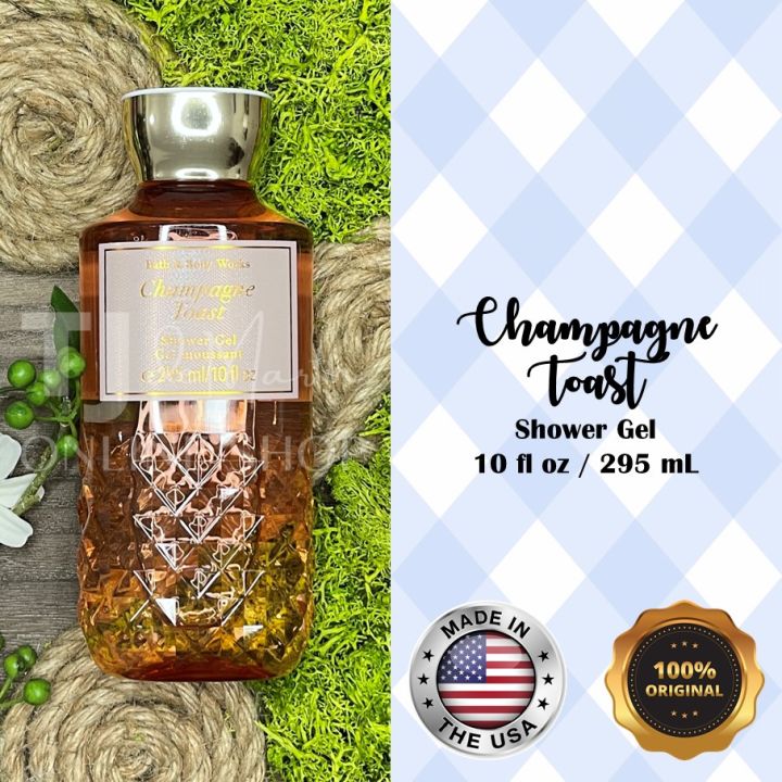 [ORIGINAL] Bath and Body Works Champagne Toast Shower Gel Lazada PH
