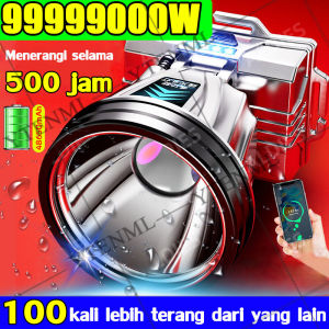 【Pengiriman Segera】Senter Kepala 300 WATT & LED Headlamp Super Terang Outdoor Anti Air Waterproof Zoom Diterangi selama 500 jam