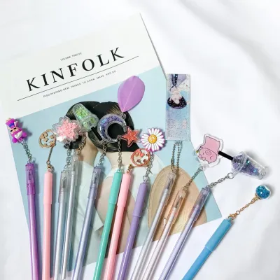 pulpen gantungan random isi 12 pcs - 1 lusin dapat sesuai dengan di gambar TERMURAH