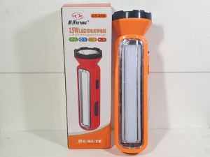 Đèn Pin Led Sạc Cầm Tay 2 trong 1 công suất 15W siêu sáng