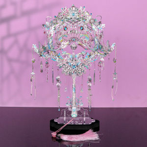 Mainan Dpuzzle IY 3D model logam kipas perkahwinan cina mainan puzzle DIY mainan untuk Age14 + hadiah besar