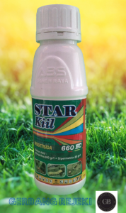 Insektisida STARKIIL 660 EC (Klorpirifos 600 g/l + Sipermetrin 60 g/l) 400ml