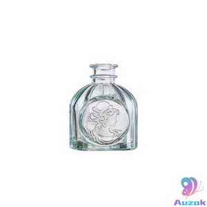 Vintage Glass Vase Mini Transparent Hydroponic Flower Vase Desktop Home Decor Glass Prop 1Pc
