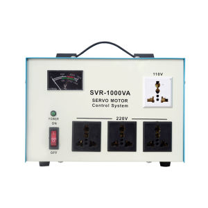 SVR-1500VA/1000VA Automatic Voltage Regulator Servo Type AVR Time Delay 500VA avr for refrigerator with power delay