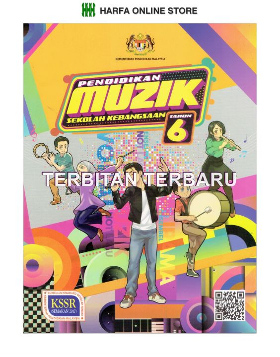 Buku Teks Pendidikan Muzik Tahun 6 KSSR | Lazada