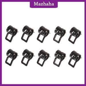 Mazhaha 10Pcs Hose Clamps Fuel Hose Line Water Pipe Clamp Hoops Air Tube Fastener Spring Clips Diameter 6mm 7mm 8mm 10mm 12mm 14mm 16mm 20mm