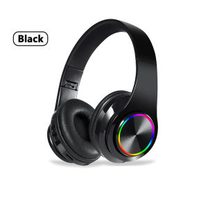 【Ready Stock】B39 Wireless Headset Bluetooth 5.0 Colorful LED Bass Stereo Wireless Headphones Ove-Ear Headphones