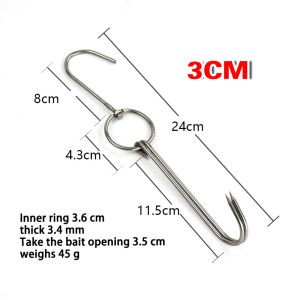 Stainless Steel Beef Meat Hook Roast Duck Hook Gantungan Daging Ayam Bebek Panggang Stainless
