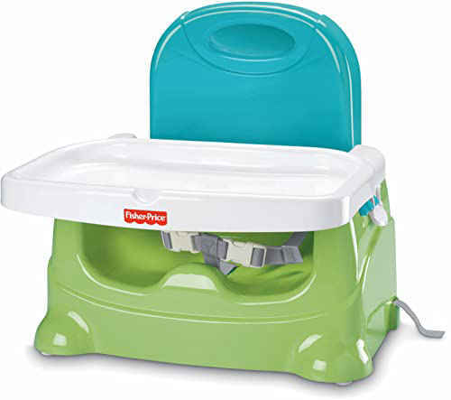 Fisher Price Portable Toddler Booster Seat for Dining Table with Dishwasher Safe Tray Travel Dining Chair Healthy Care Booster Seat Green Lazada