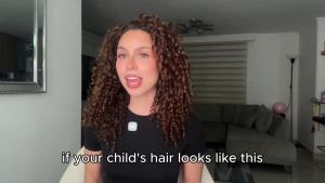 Kids Curl Cream Defining Cream with Coconut Oil for Toddlers and Babies Tames Frizz on Curly Coily and Wavy Hair Coconut Lime Twist Paraben Free 12 oz