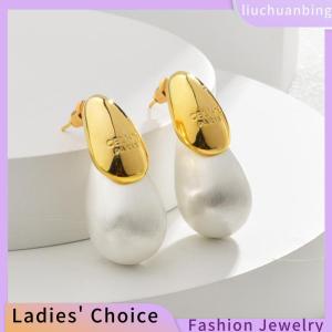 [COD] liuchuanbing Jewellery 1Pair Transparent Resin Water Drop Earrings Simple Versatile Fashion Earrings For Women Girls Personalized Earrings Gifts