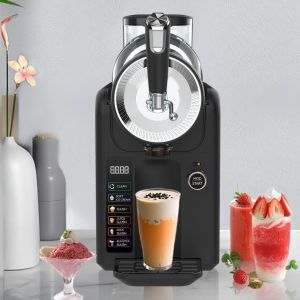 DGFDF Multifunctional Slush Machine Mini Portable Ice Cream Maker Cold Beverage Multi-Mode Milkshake Maker Household