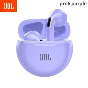 ♥ SPLAY Shipping+Readystock ♥JBL 7 Colors TWS Bluetooth Earphone Pro 6 Touch Control Wireless Headphone Earbuds Sports Headset For Smart Phone