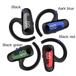 DISOUR เดิมบลูทูธ5.2กีฬาหูฟังไร้สายจอแสดงผล LED หูตะขอธุรกิจหูฟังไฮไฟเบส Noice ยกเลิกพร้อมไมโครโฟนเล่นเกมชุดหูฟังการนำกระดูกแนวคิดสำหรับมาร์ทโฟนทั้งหมด