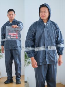 Jas Hujan Jaket Celana Reflekta Gajah / Jas Hujan Reflekta Elephant Brand/ Jas Hujan Jaket Celana Bigsize