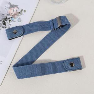 Invisible No Buckle Elastic Belt Adjustable Stretch Waist Belt for Jeans