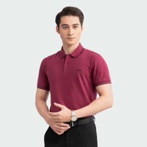 Áo polo nam ngắn tay ARISITNO Cotton mềm thoáng mát co giãn nhẹ APS115S3