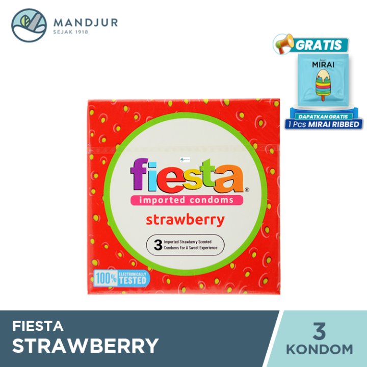 Kondom Fiesta Strawberry