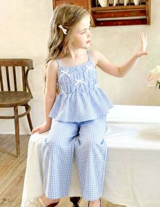 AA.KPC Summer Ribbon   Top and  Pants Girl  Toddler Set Terno Coordinates   - super ganda - fabric from abroad - cotton fabric - timeless piece - casual office or party - classic piece - super kapal ng tela - hindi kayo magsisi Our aim is to produce qu