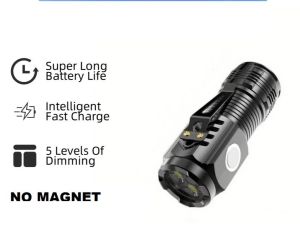 Rechargeable waterproof Outdoor  LED flashlight Heavy Duty Rechargeable Flashlight searchlight