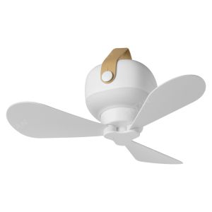 Ceiling Fan with Light Electric Fan Rechargeable Portable Outdoor Lamp Fan Household Hanging Fan with Remote Control