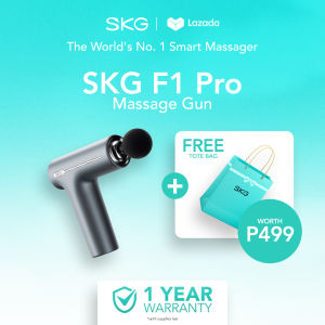 SKG F1 Pro Massage Gun | Pro-Grade Deep Relaxation | 6-Speed Regulation | All-Metal Body | muscle massager | muscle relief