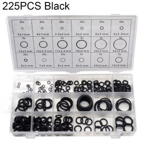225/270/419Pcs O-Ring Rubber Washer Nitrile Sealing Gasket Hydraulic Plumbing Seals Paintball Seal Kit Pipe Fittings Hardware