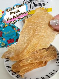 Pet Treats Chicken Duck Jerky 100g | Dog Cat Snack Natural Meat Slice High Protein Training Reward