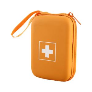 New Large Capacity Travel Storage Bag Lightweight Waterproof Small Medicine Bag PU Divided Interior Pill Organizer Bag