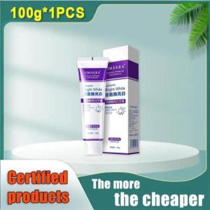 Lysozyme Brightening White Toothpaste & Probiotic Whitening Toothpaste Freshens Breath Enhances Yellow Teeth Stains Family Care 美白牙膏清新口气,改善黄牙色斑,家庭护理