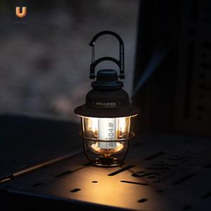 LED Portable Ambient Lights Stepless Dimming Camping Hiking Lamp Type-C Rechargeable for Outdoor Garden Street Path Lawn[Ueb Shop]