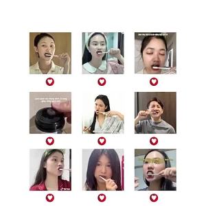 Trắng răng than Ngọc Trai UMIHA (30g) - Bột trắng răng thành phần Than hoạt tính Canxi Bột than tre