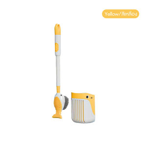 🔷ส่งด่วน🔷 แปรงซิลิโคนขัดห้องน้ำรูปปลาวาฬ แปรงขัดซิลิโคน แปรงขัดห้องน้ำซิลิโคน หัวแปรงแบบโค้ง