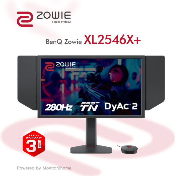 BenQ Zowie XL2546X+ 24 Zoll Gaming Monitor - 280Hz Fast TN Für ESports