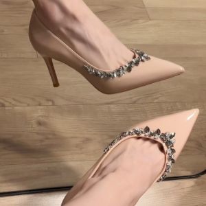 [Free Shipping] Elegant And Unique Design New Collection Of Retro Pointed-Toe High Heels