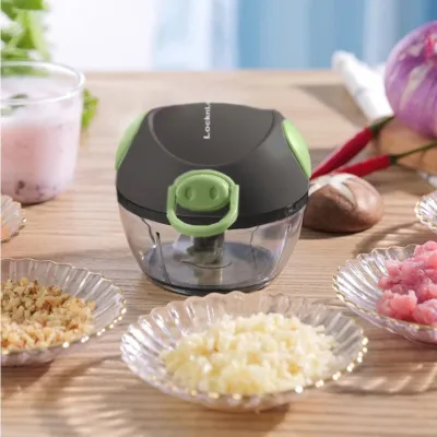Máy xay tỏi ớt xay đồ ăn dặm hình con heo cầm tay mini chính hãng Lock&Lock