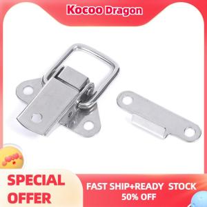 Kocoo Stainless Steel 304 toolbox Locking hasps Metal Toggle Catch Clasp Loaded hinges